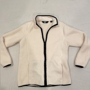 Lands end Sherpa zip up